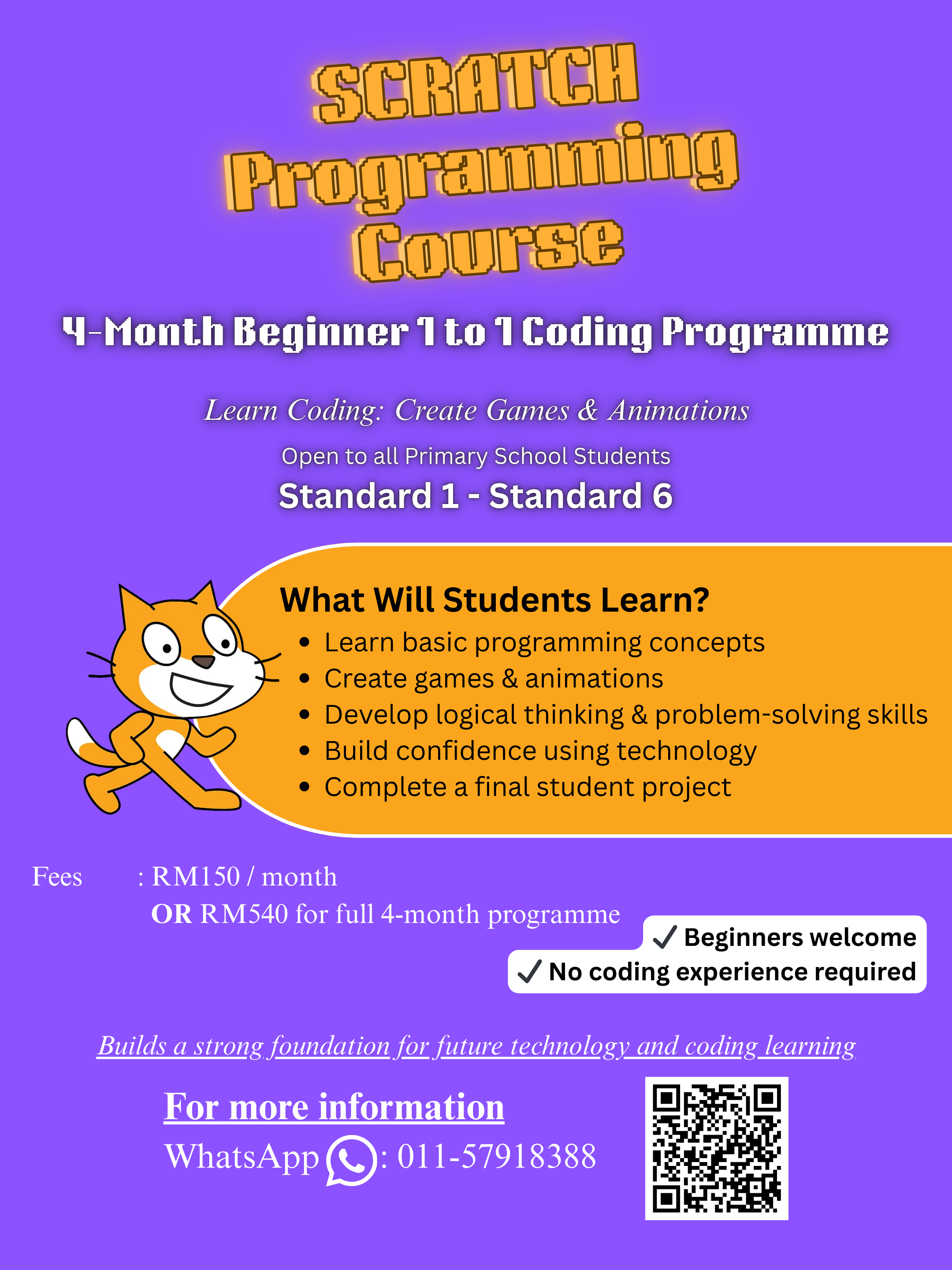 Scratch Class Poster